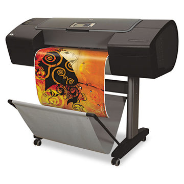 HP Designjet Inkjet Large Format Paper, 4.5 Mil, 24" X 150 Ft, Coated White freeshipping - TVN Wholesale